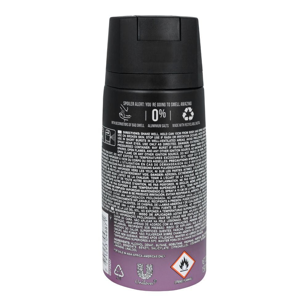 Axe Black Night Black Caramel & Vanilla 48H Non-Stop Fresh Deodorant Body Spray 150 ML