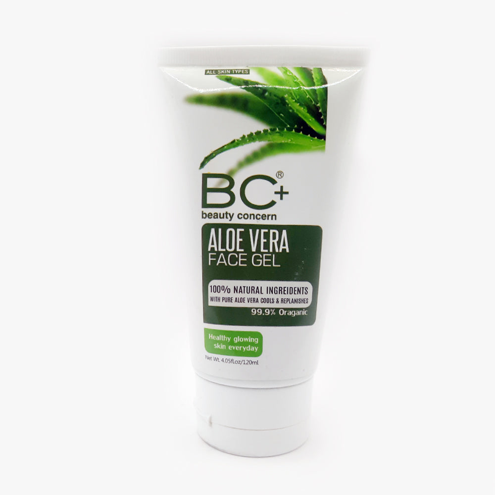 BC+ Aloe Vera Face Gel 99.9% Organic 120 ML