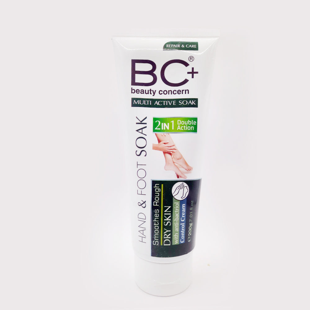 BC+ Hand & Foot 2 in 1 Double Action Soak 200 GM