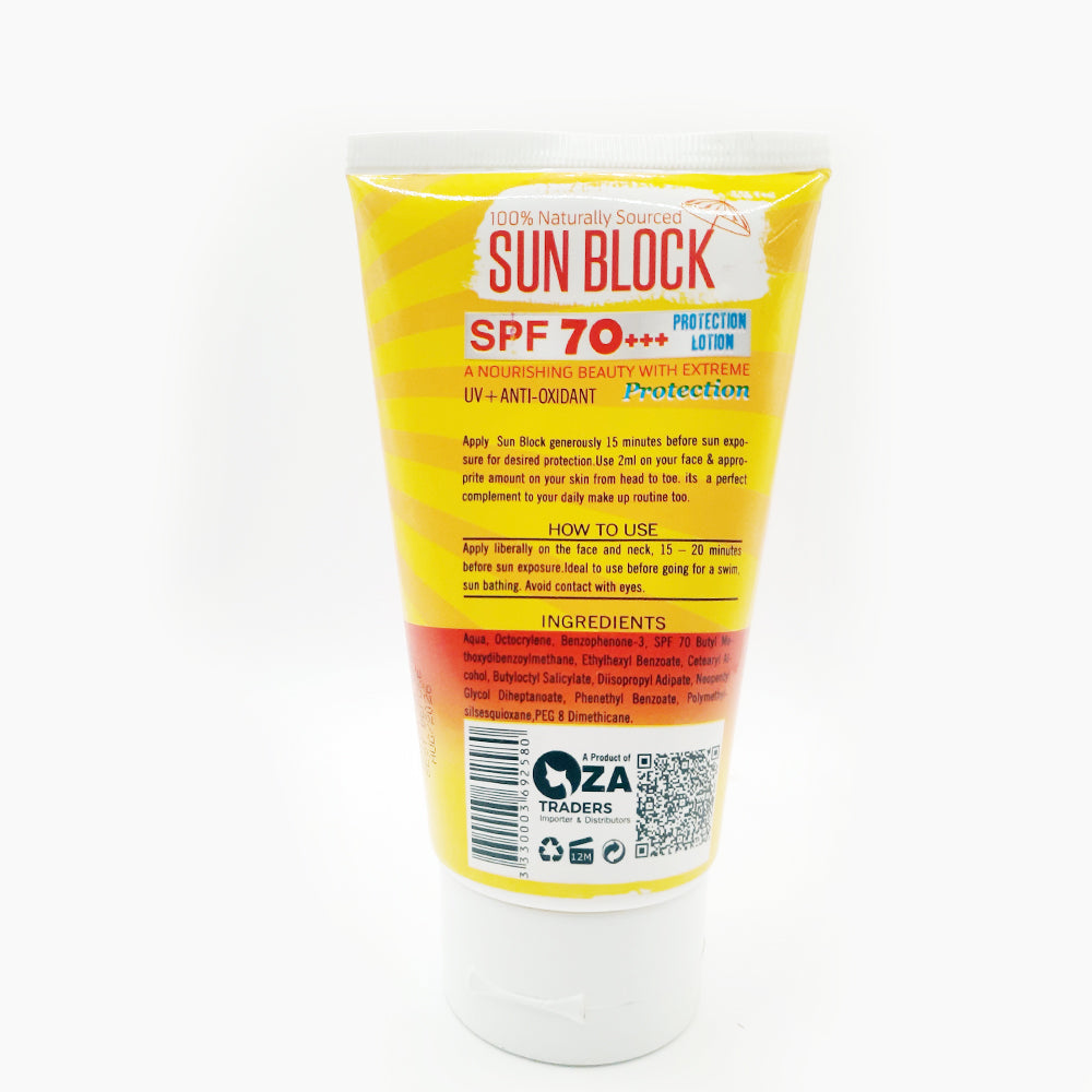 BC+ Sunblock Lotion SPF 70+++ UVA & UVB 120 ML