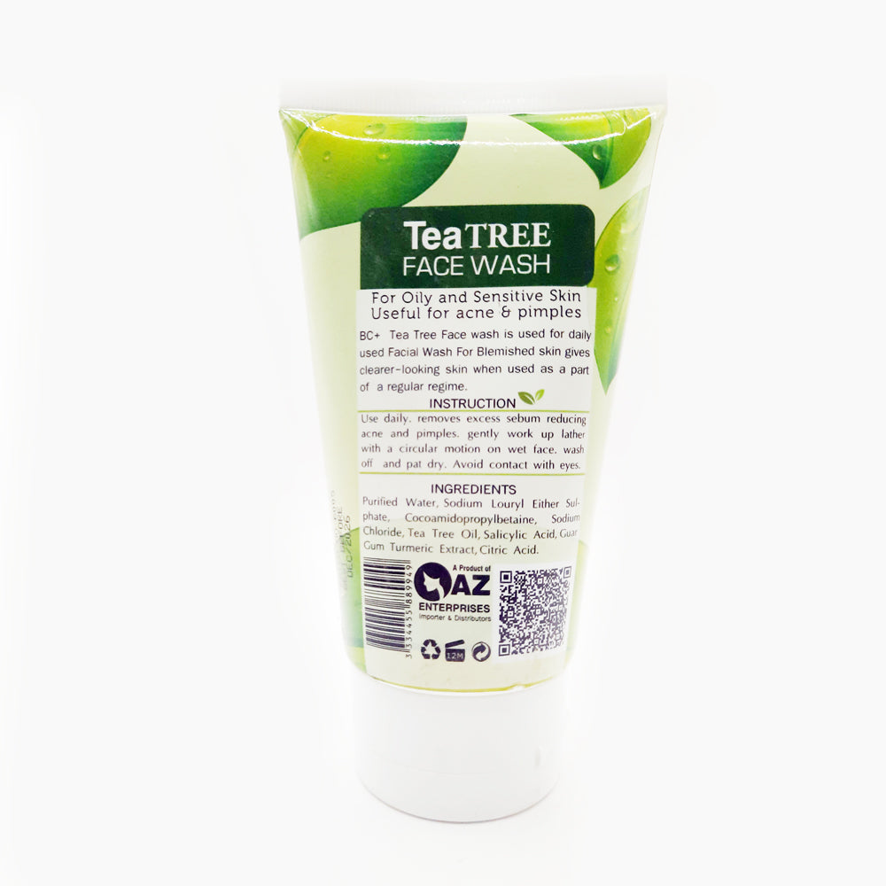 BC+ Tea Tree Face Wash 120 ML