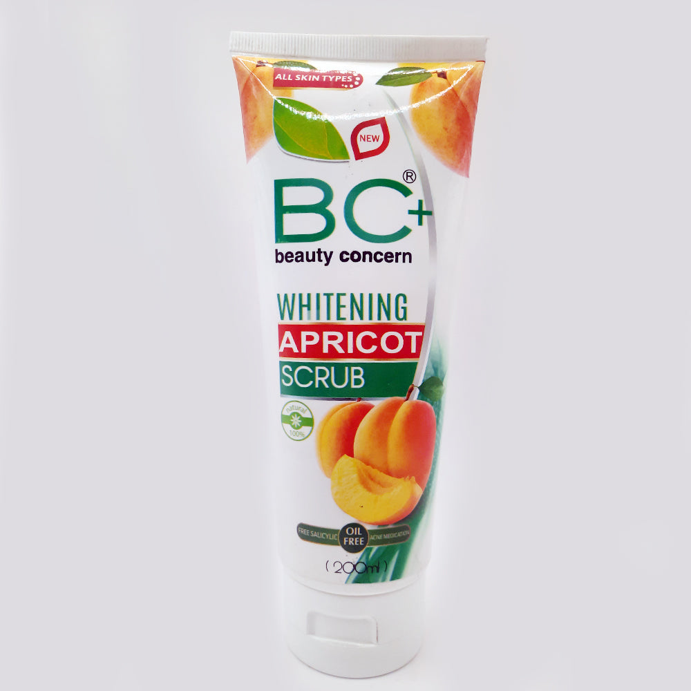 BC+ Whitening Apricot Scrub 200 ML