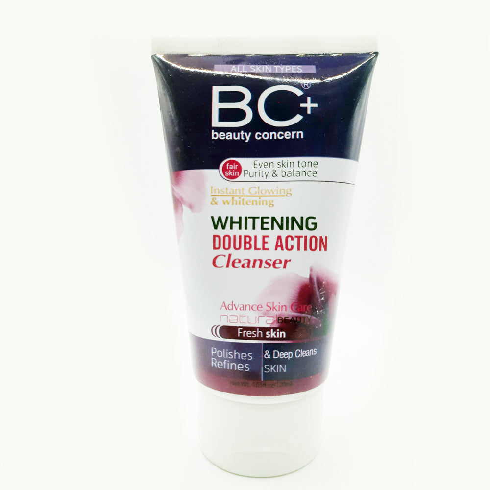 BC+ Whitening Double Action Cleanser 120 ML