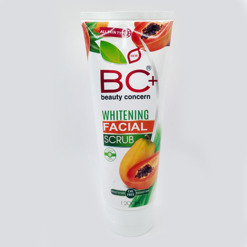 BC+ Whitening Facial Scrub 200 ML