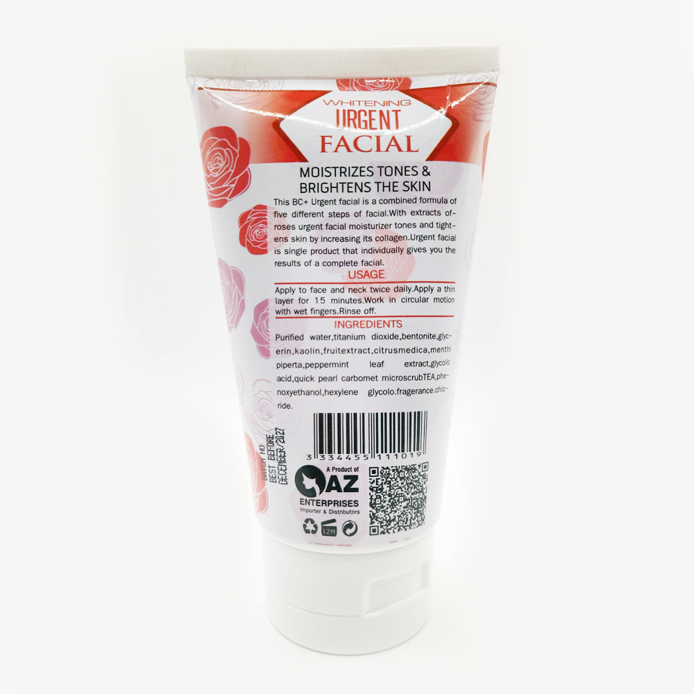 BC+ Whitening Urgent Facial 120 ML