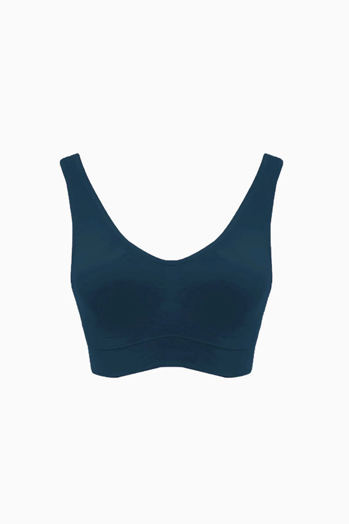 BLS Big Girl Non Wired And Padded Bra Navy Blue –