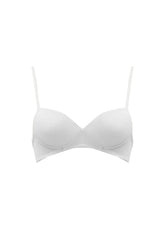 BLS Belva Soft Padded Cotton Teen Bra White