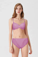 BLS Breathable Wired And Light Padded Bra Peony