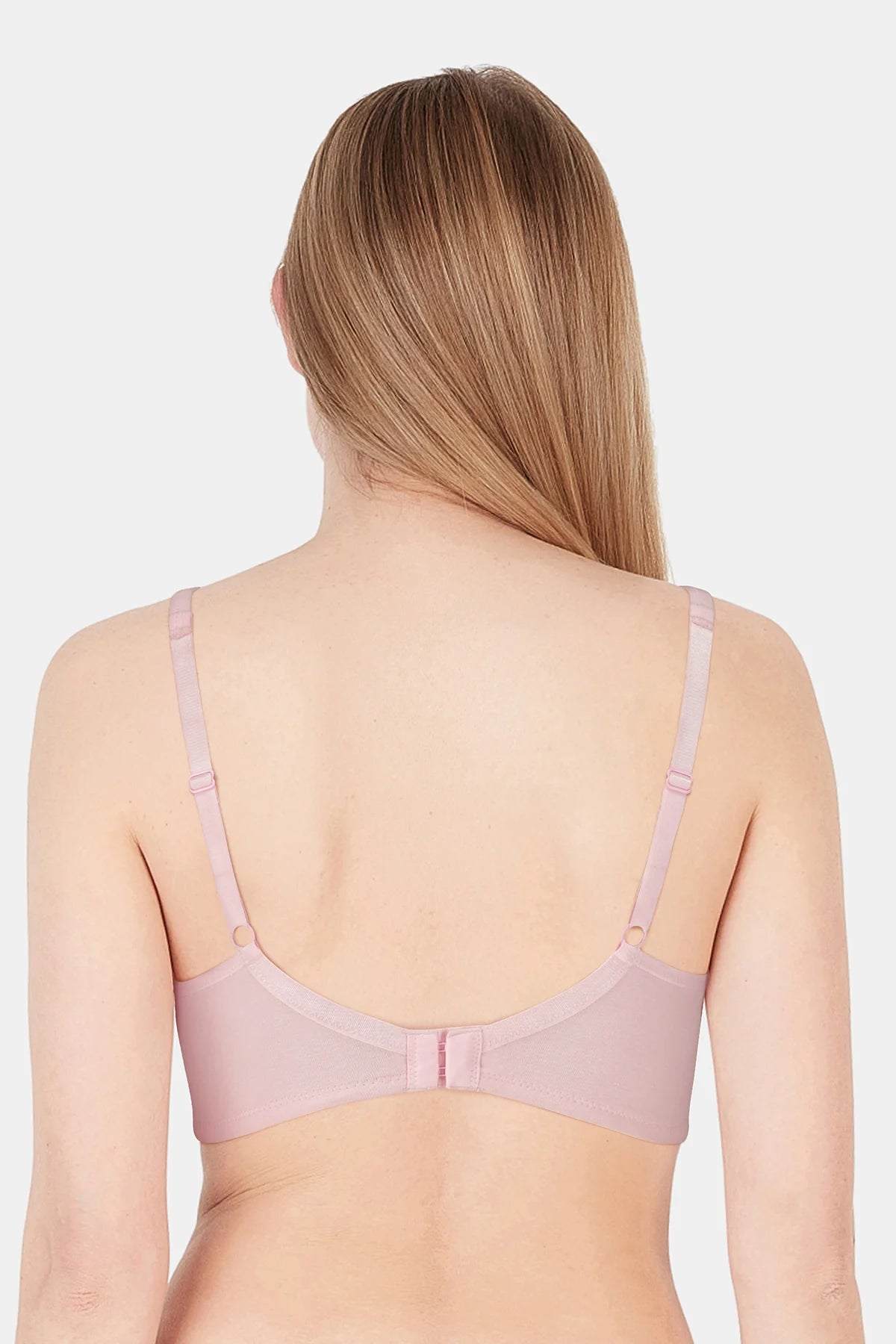 BLS  Cali Non Wired And Non Padded Cotton Bra  Soft Pink