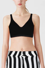 BLS Carole Non Wired And Non Padded Cotton Bra Black