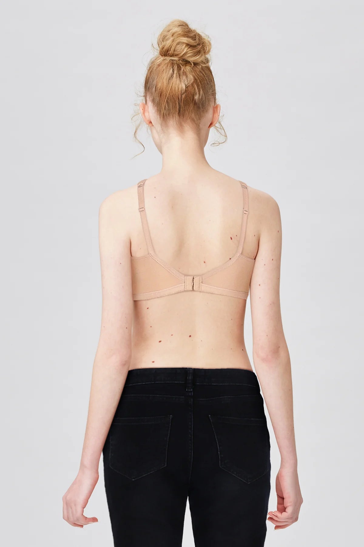 BLS Carole Non Wired And Non Padded Cotton Bra Skin