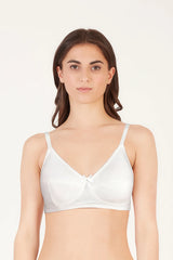 BLS Cora Non Wired And Non Padded Cotton Bra Vanilla