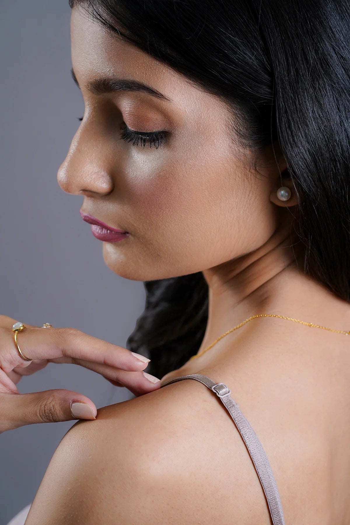 BLS Ayleen Lace Camisole Bark Pink