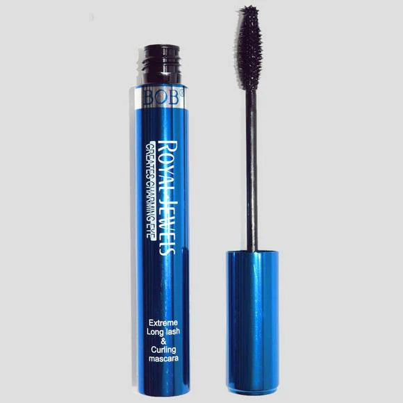 BOB Royal Jewels Blue Crystal Volume and Curled Waterproof Mascara