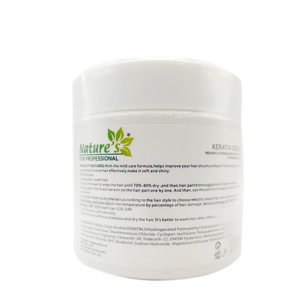 Nature's Professional Brazil Keratin Essence Hair Treatment 500 ML