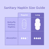 Besties by Butterfly Breathables Teens Long 8 Pcs