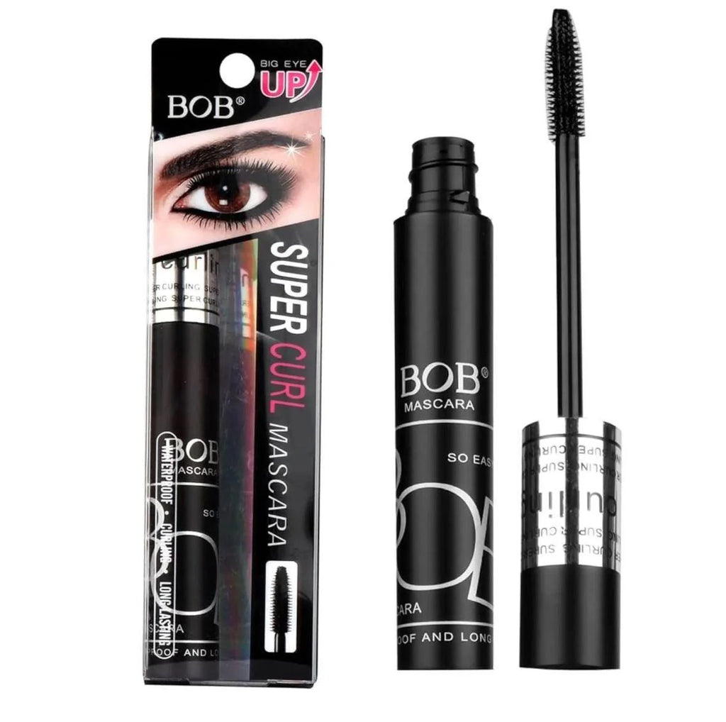 BOB Super Curl Mascara Black Lift & Curl For Dramatic Lashes