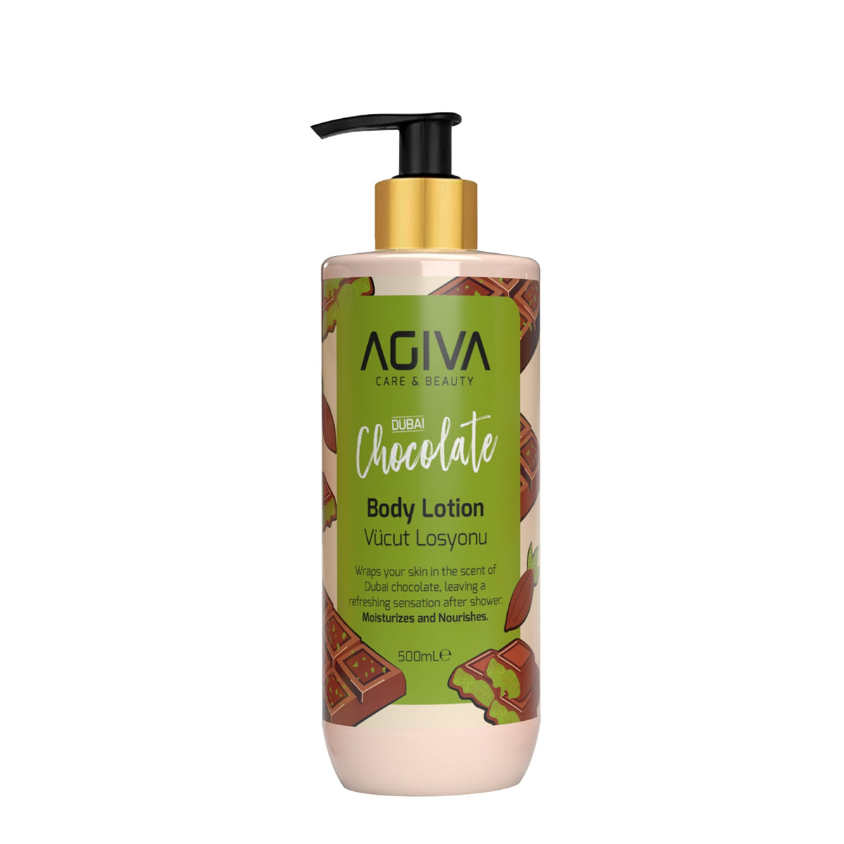 Agiva Care & Beauty Body Lotion Dubai Chocolate 500 ML