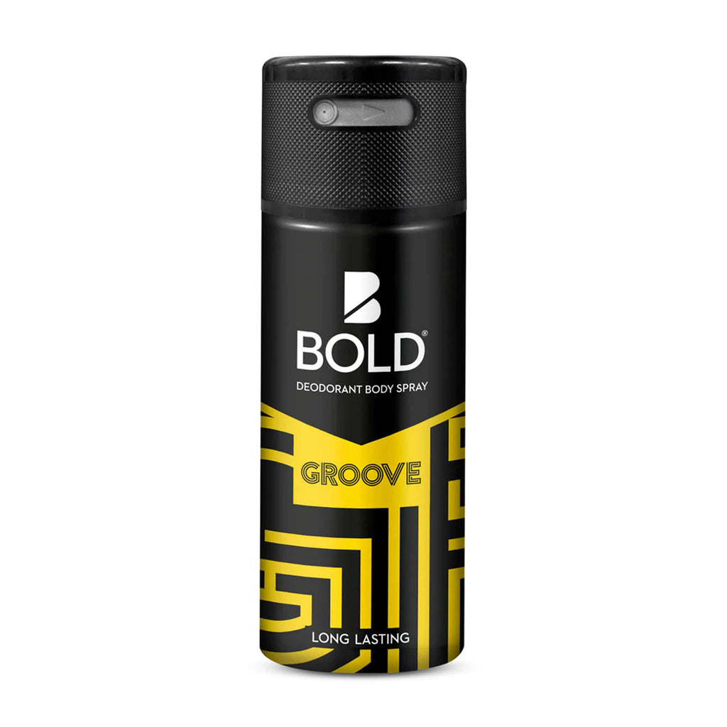 Bold Groove Long Lasting Deodorant Body Spray For Men 150 ML