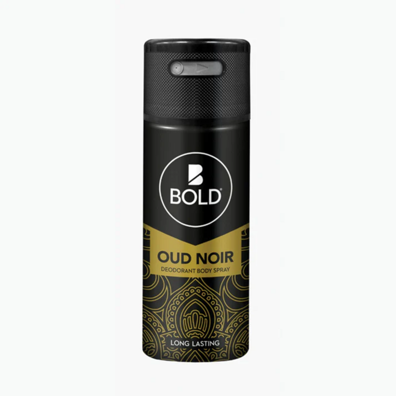 Bold Oud Noir Long Lasting Deodorant Body Spray For Men 150 ML
