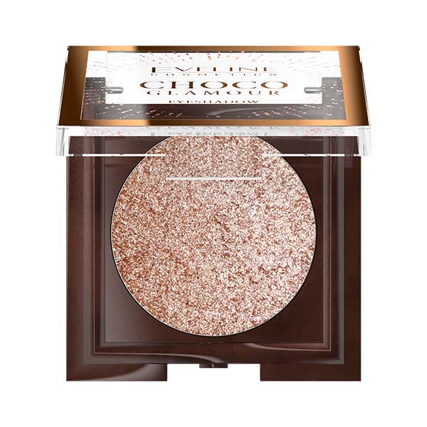 Eveline Choco Glamour Eyeshadow Moon Sparkle 01