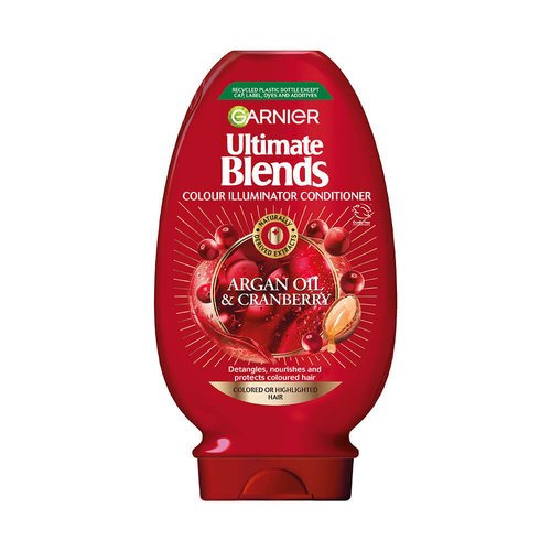 Garnier Ultimate Blends Argan Oil And Cranberry Conditioner For Coloured Hair 400 ML