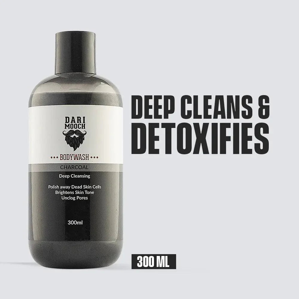 Dari Mooch Charcoal Body Wash 300 ML