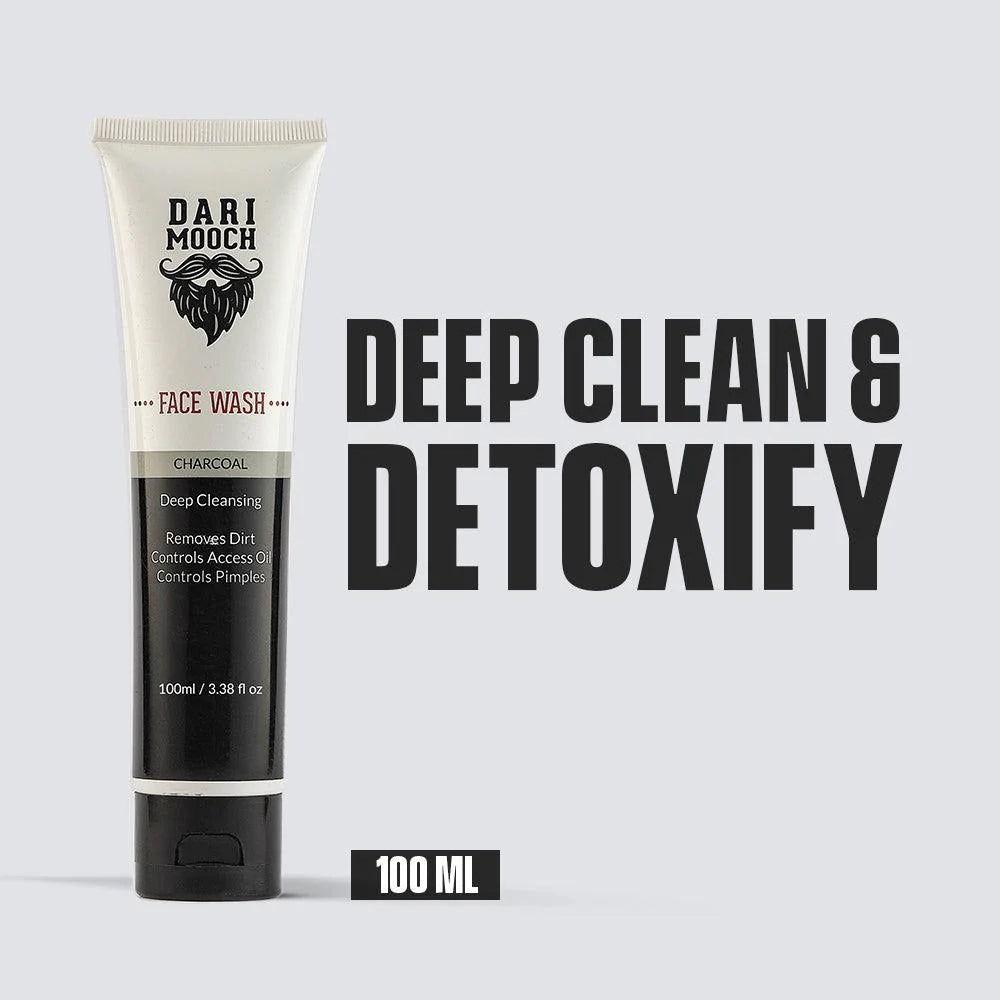 Dari Mooch Charcoal Face Wash 100 ML
