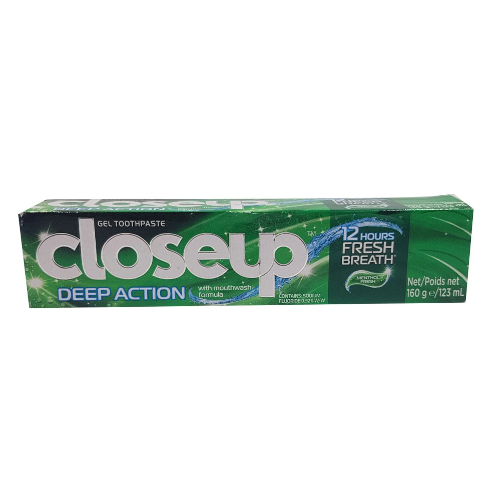 Closeup Deep Action Menthol Fresh Toothpaste 160 GM