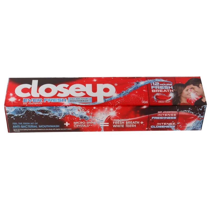 Closeup Everfresh Gel Toothpaste Red Hot 145 ML