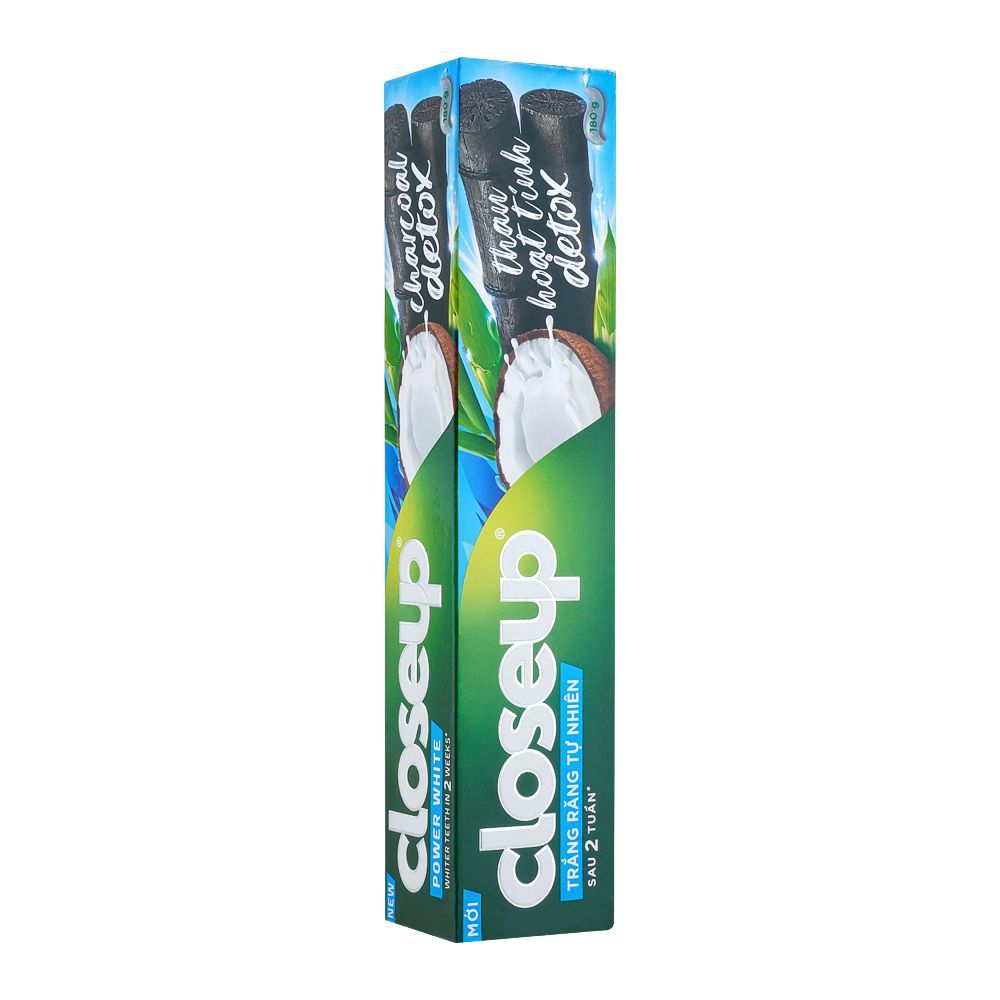 Closeup White Fresh Charcoal Detox Toothpaste 180 GM