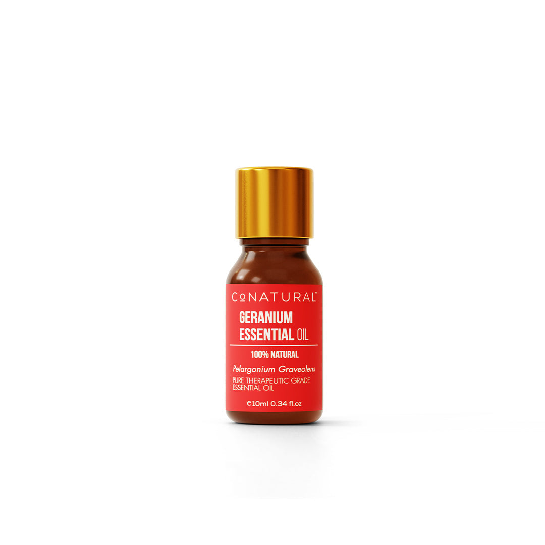 CoNatural 100% Natural Geranium Essential Oil 10 ML