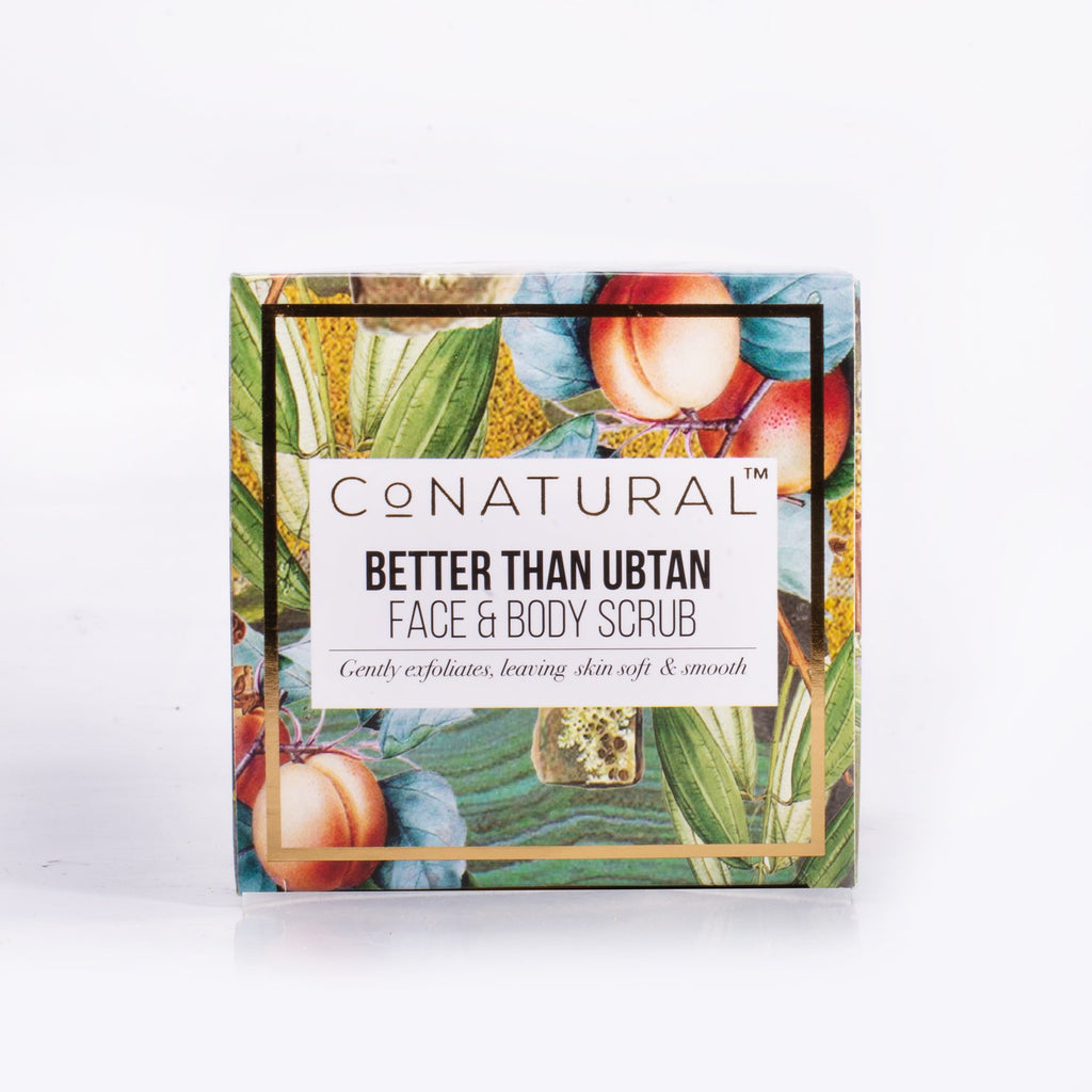 CoNatural Better Than Ubtan Face And Body Scrub 100 GM