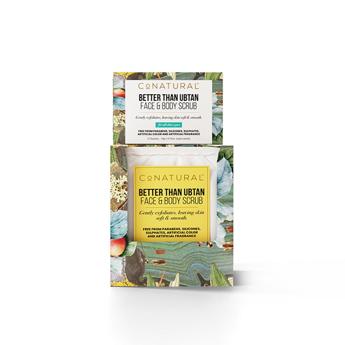 CoNatural Better Than Ubtan Face And Body Scrub 120 GM