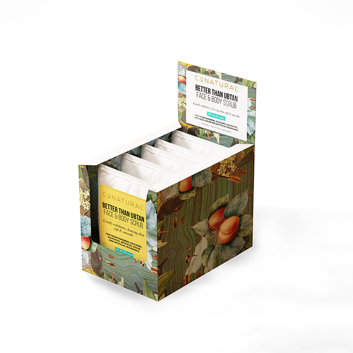 CoNatural Better Than Ubtan Face And Body Scrub 120 GM