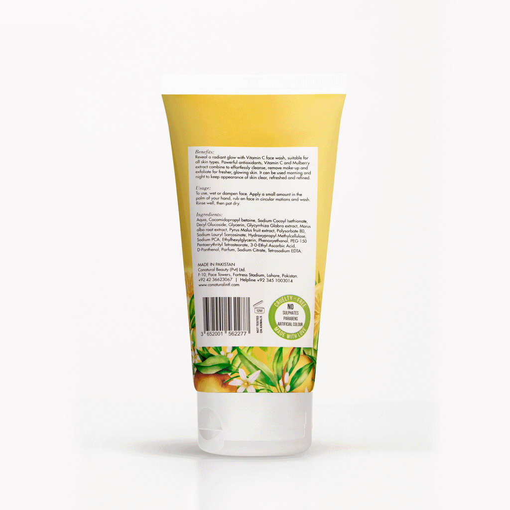 CoNatural Vitamin C Face Wash 150 ML –