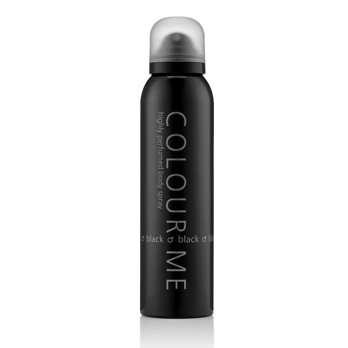 Colour Me Highly Perfumed Body Spray 150 ML Black