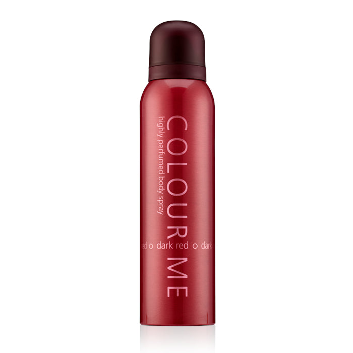 Colour Me Highly Perfumed Body Spray 150 ML Dark Red