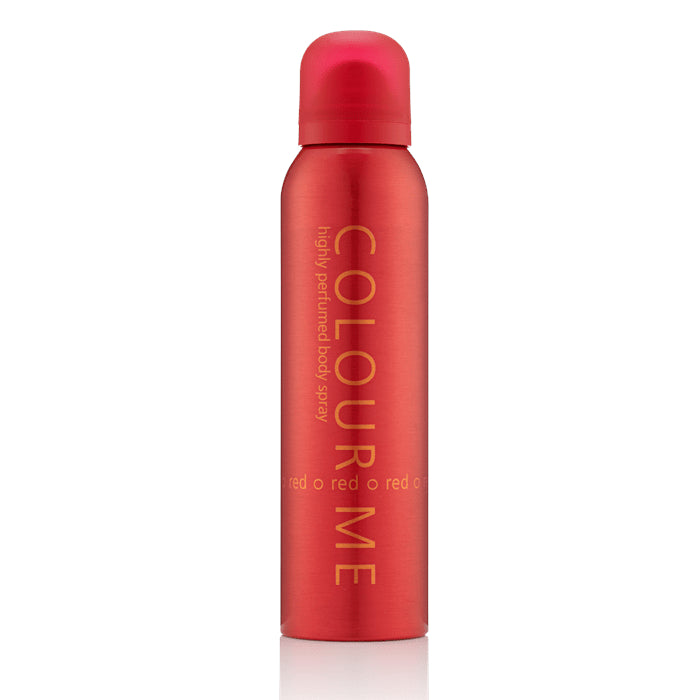 Colour Me Highly Perfumed Body Spray 150 ML Red