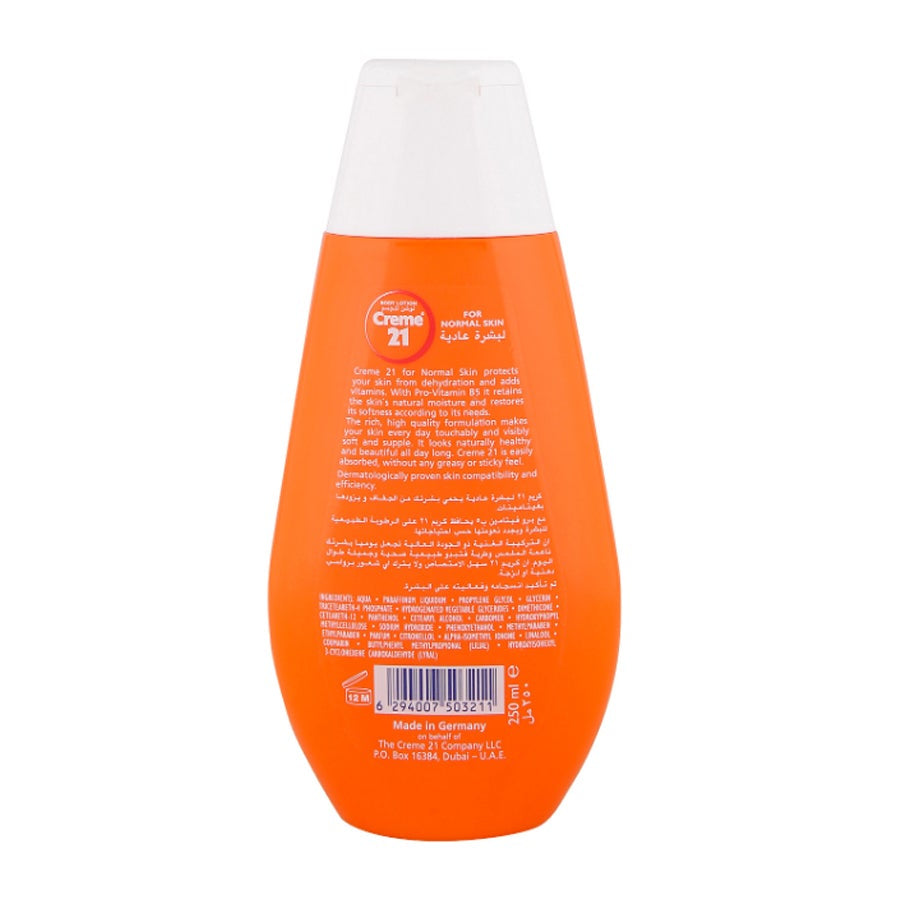 Creme 21 Body Lotion Normal Skin 250 ML