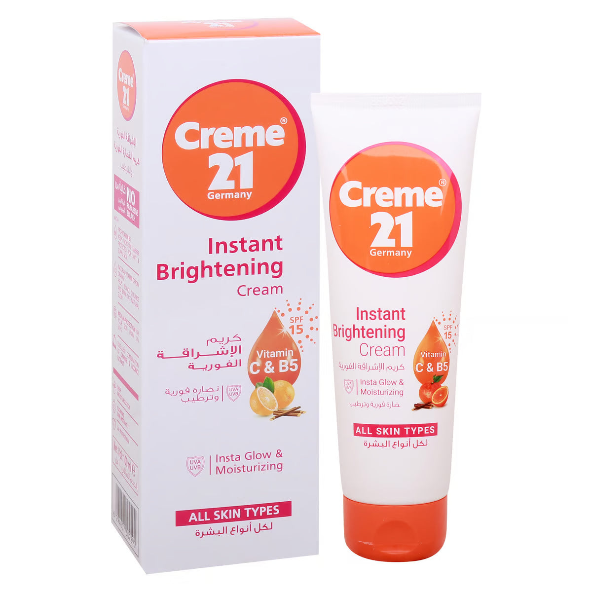 Creme 21 Instant Brightening Cream Vitamin C & B5 50 ML