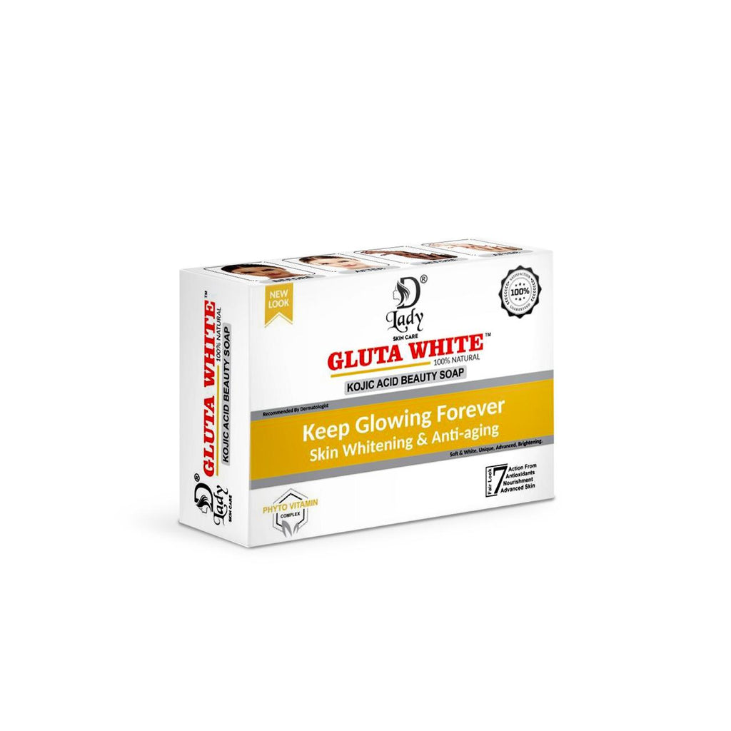 D Lady Gluta White Kojic Acid Beauty Soap