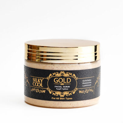 Silky Cool Gold Facial Scrub 350 ML