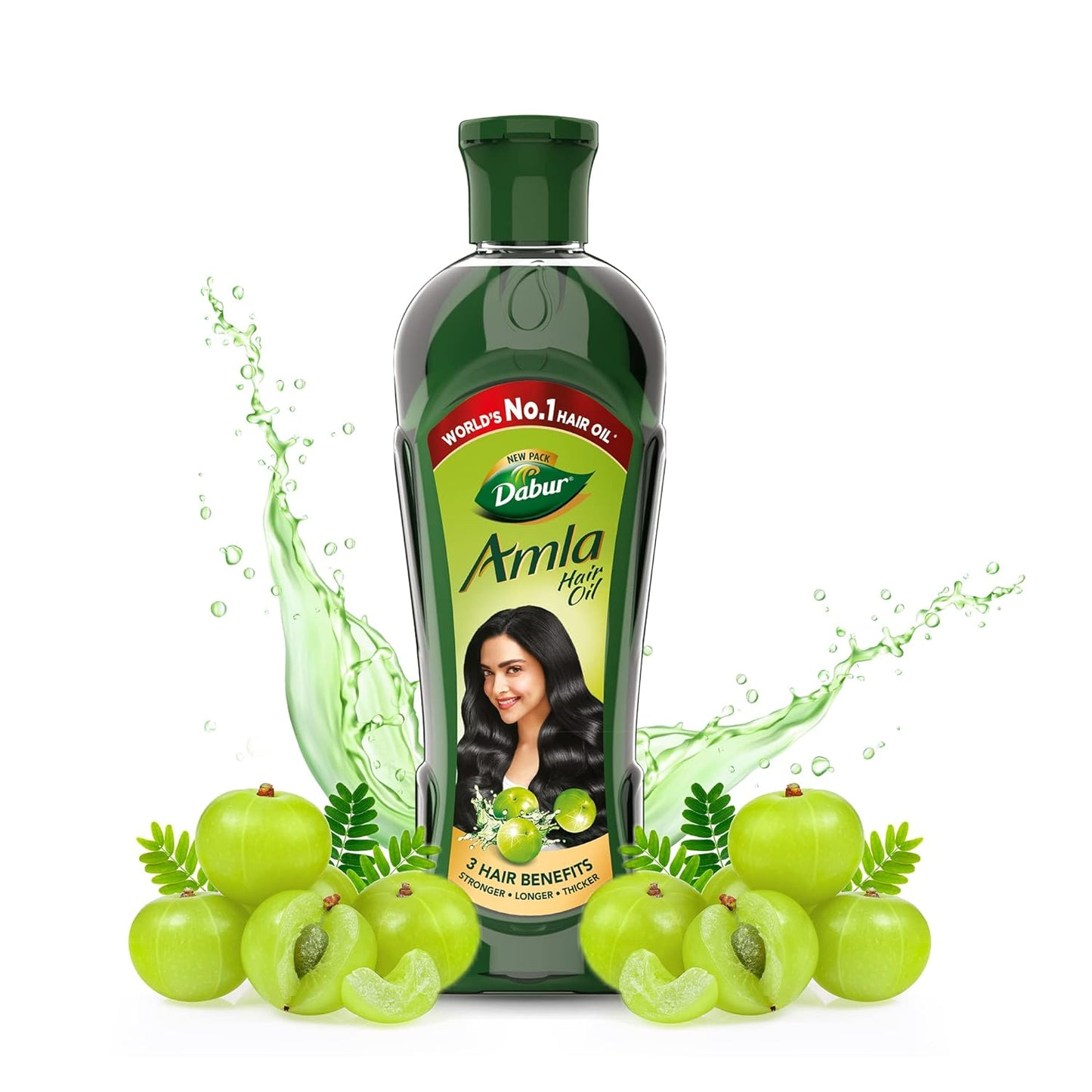 Dabur Amla Hair Oil - Stronger, Longer & Thicker