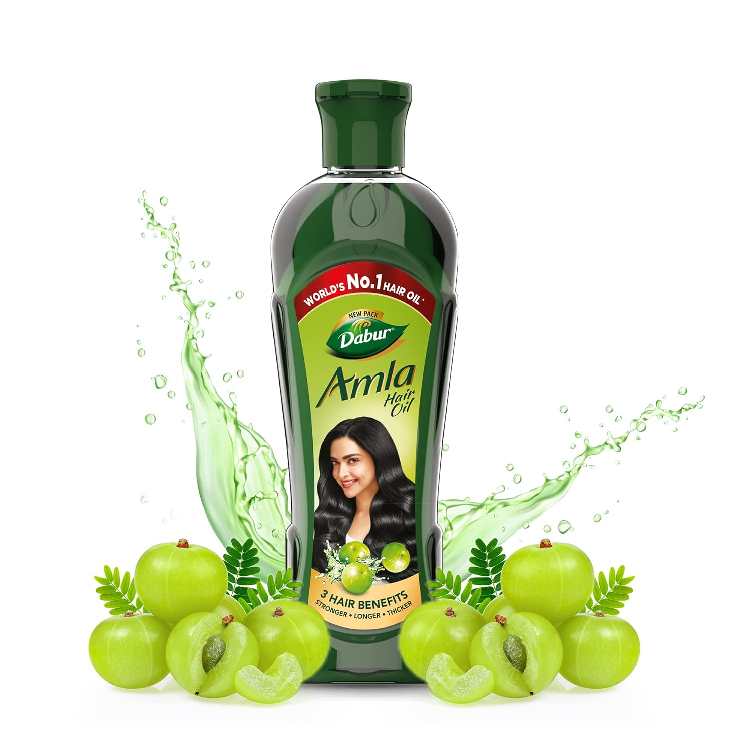 Dabur Amla Hair Oil - Stronger, Longer & Thicker