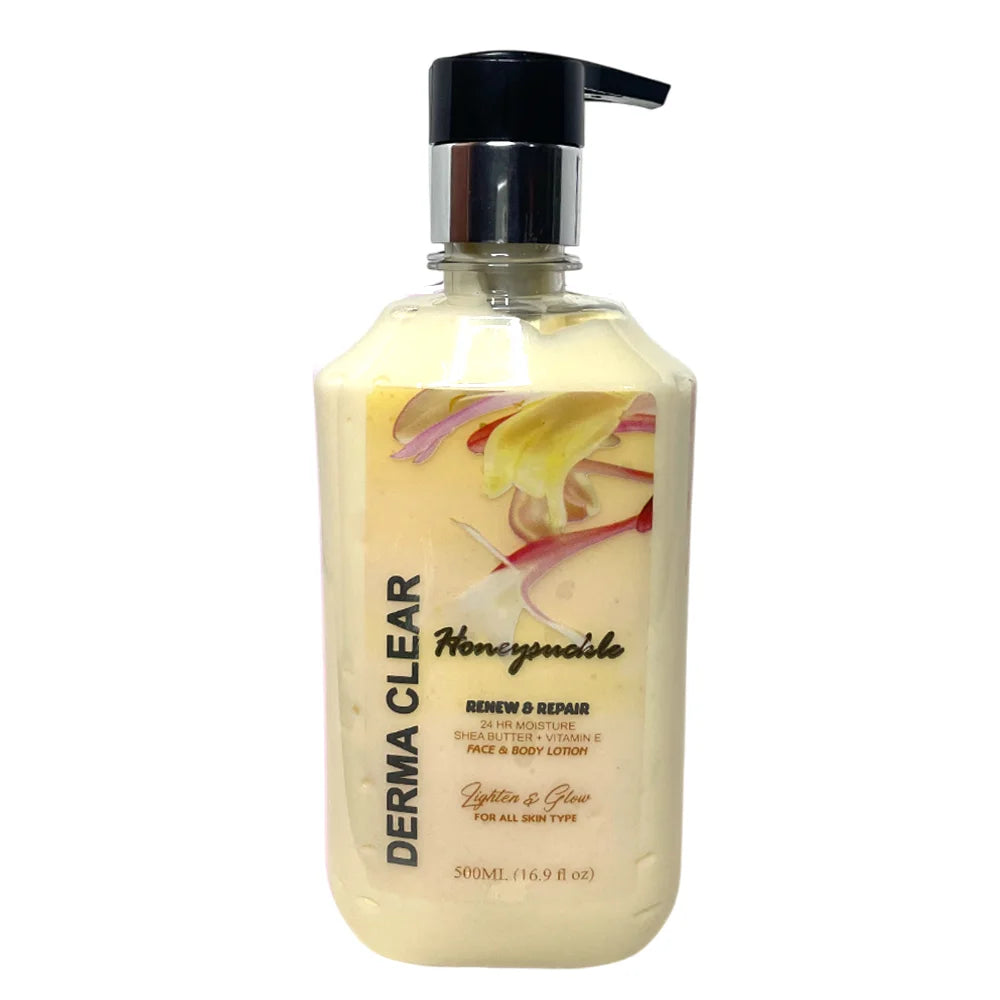 Derma Clear Honey Suckle Face & Body Lotion 500 ML