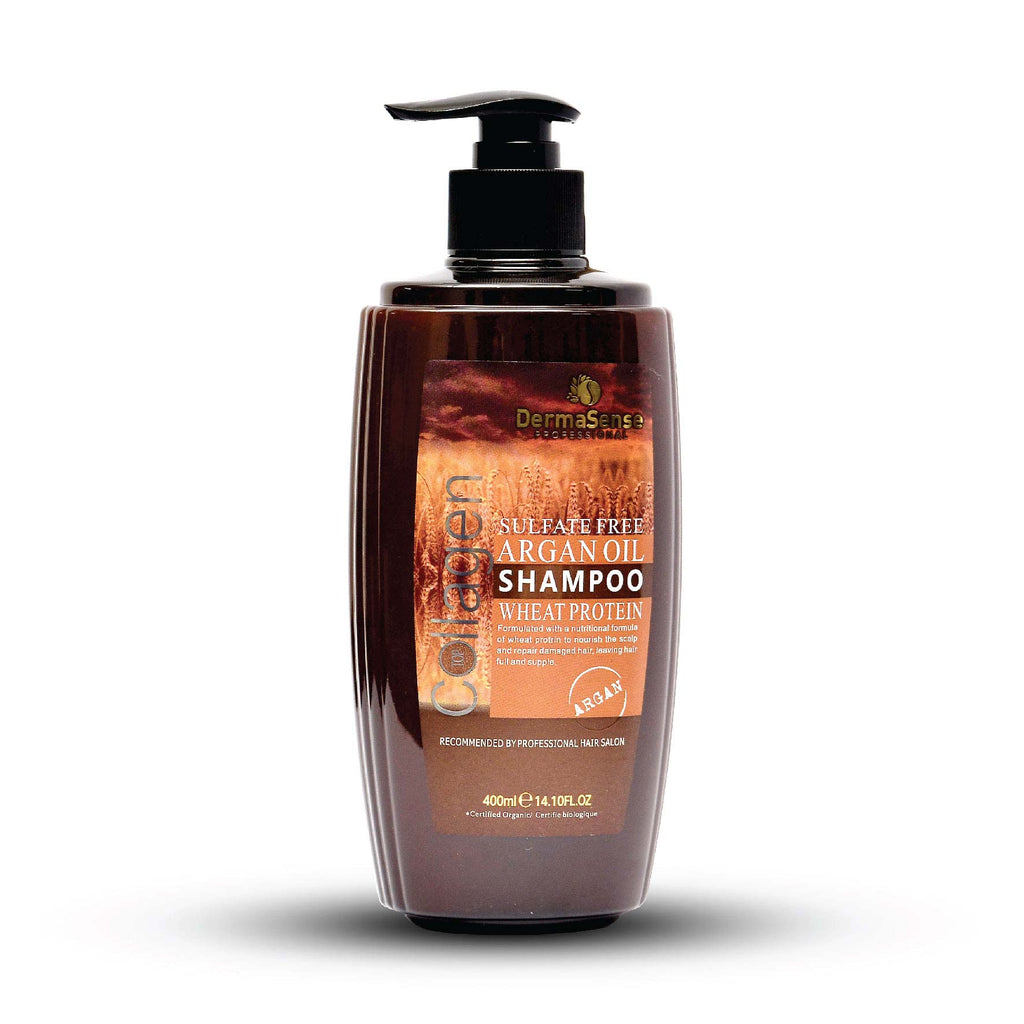 DermaSense Argan Oil Collagen Sulfate Free Shampoo 400 ML