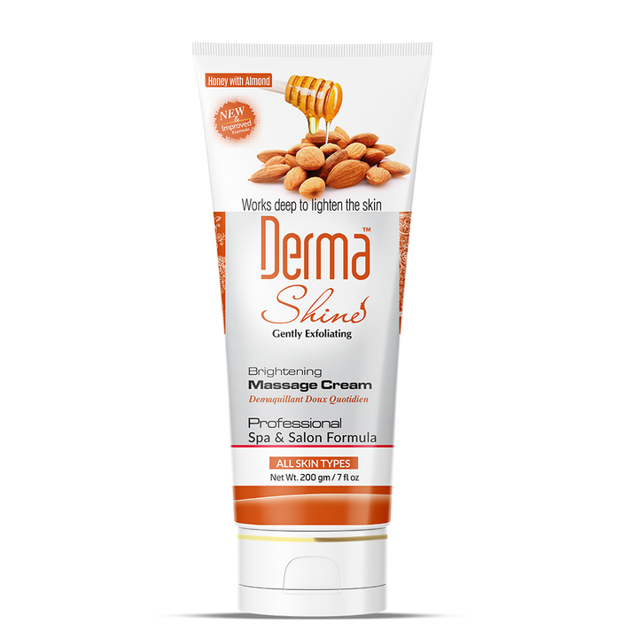 Derma Shine Almond Massage Cream 200 GM