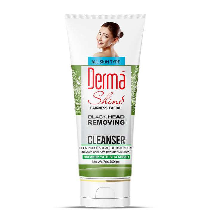 Derma Shine Blackhead Removing Cleanser 200 GM