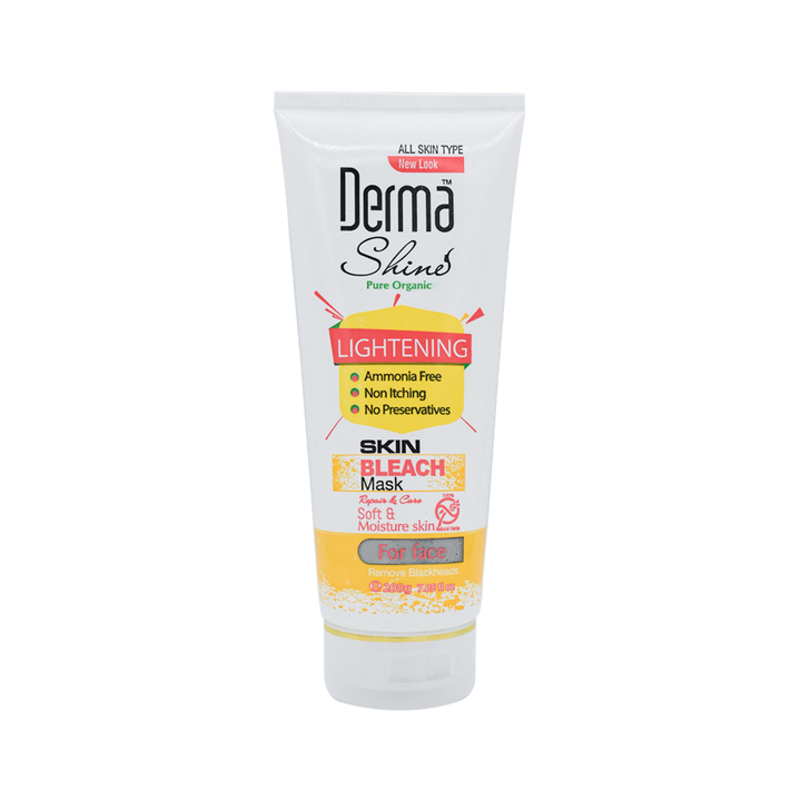 Derma Shine Lightening Skin Bleach Mask 200 GM